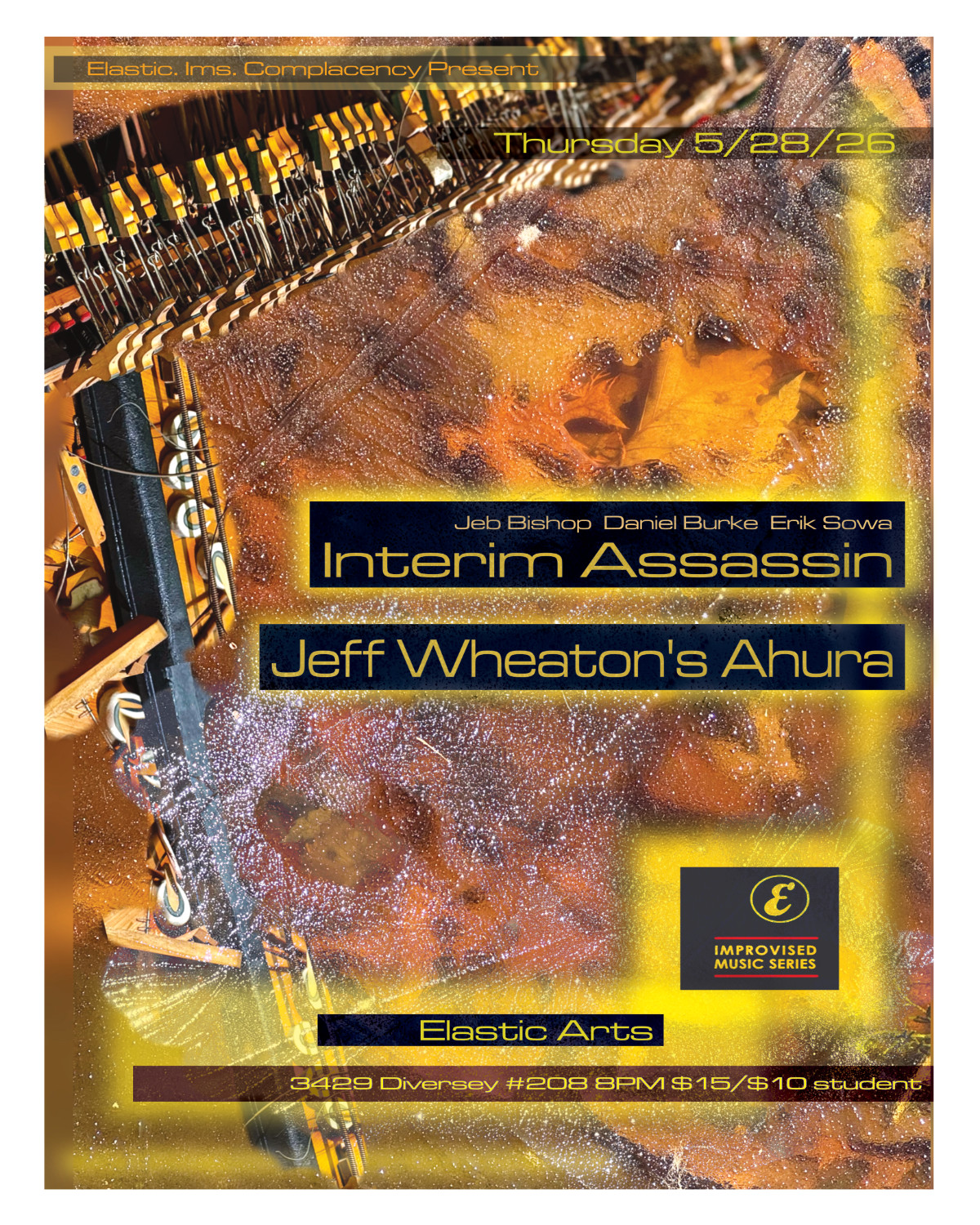 Improvised Music Series: Jeff Wheaton’s Ahura w/ Interim Assassin