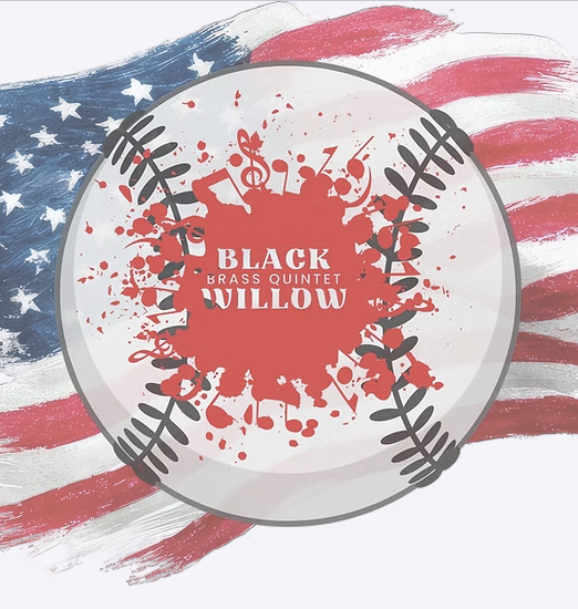 Black Widow Brass Quintet play Joliet Slammers game